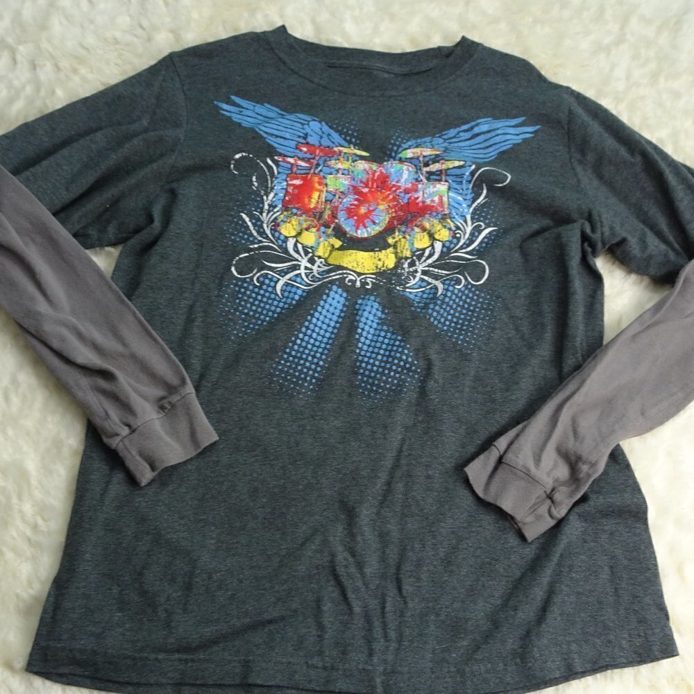 First Wave Drummer L/S Shirt Size 18/20